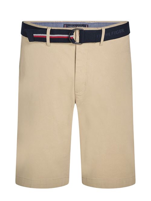Short uomo beige in twill Tommy Hilfiger | MW0MW24874RBT